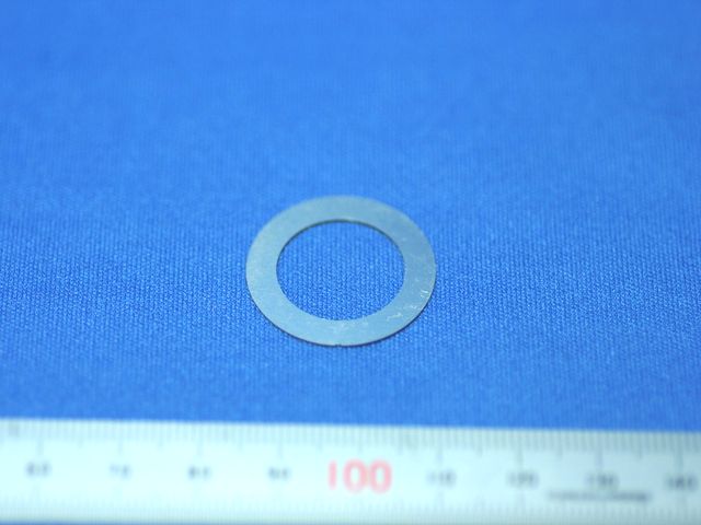 特注シムリング SUS304 t0．2 φ24×φ18｜有限会社こだま製作所